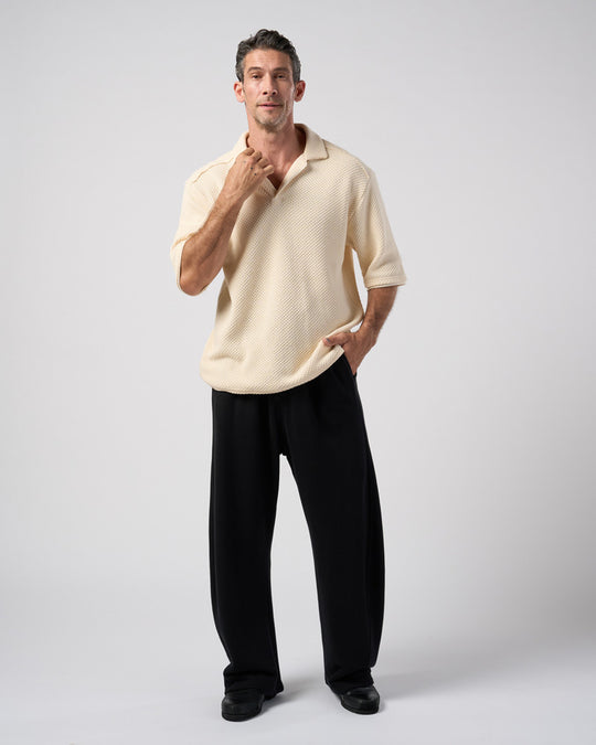 russell knit skipper polo H/S