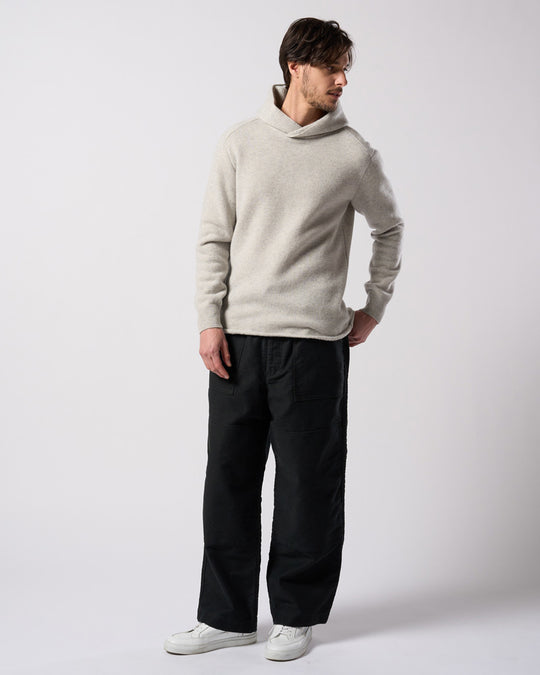 back pile hoodie