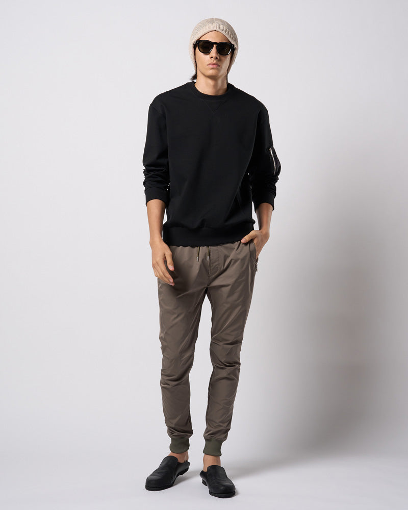 tuck rib pants