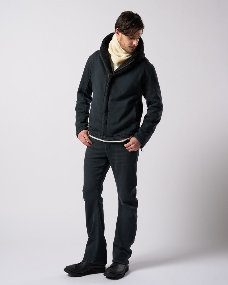 denim jersey hooded riders