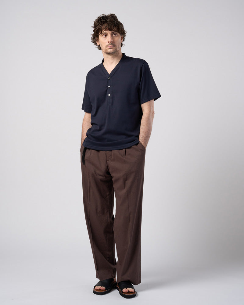luxury cotton smart collar S/S