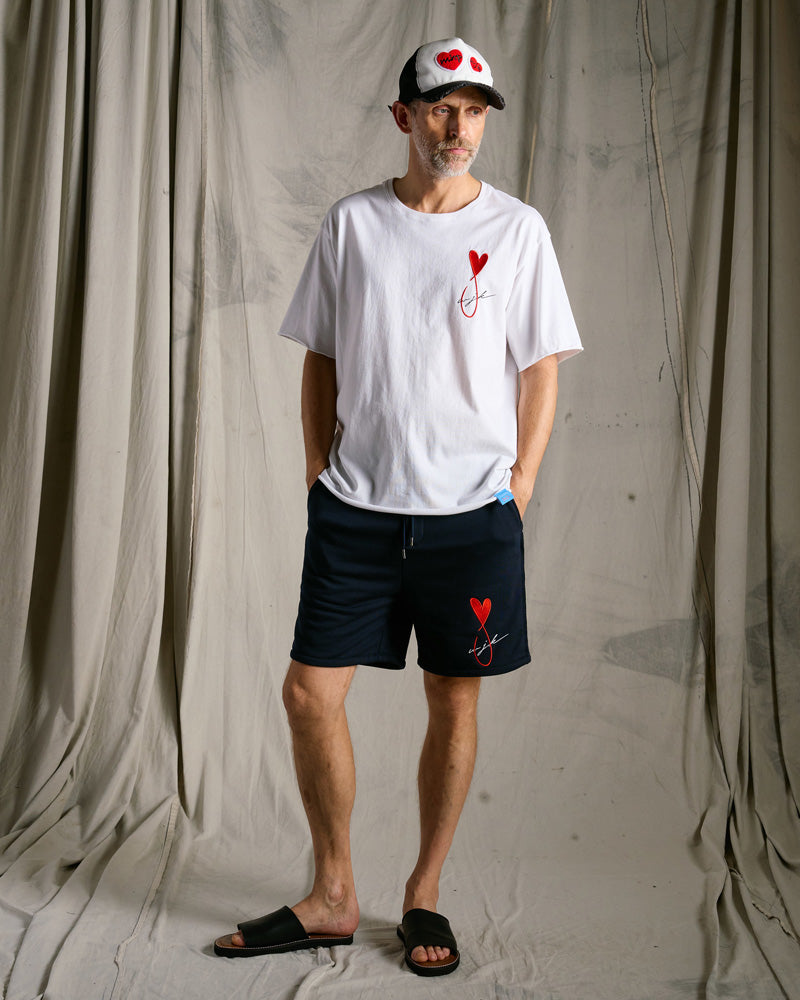【Maison Honoré Paris × wjk】heart fish cut-off S/S