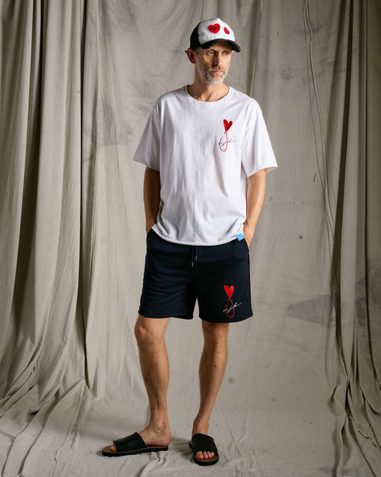 【Maison Honoré Paris × wjk】heart fish cut-off S/S