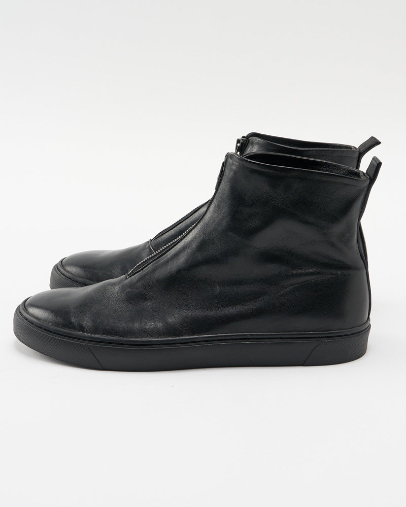 front zip bootie