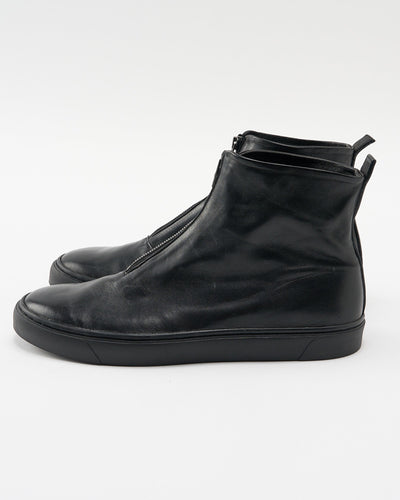 front zip bootie