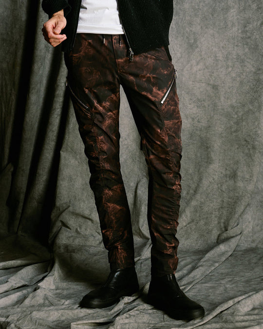 puckering banana teck pants