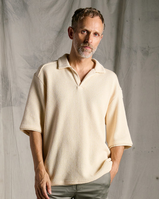 russell knit skipper polo H/S