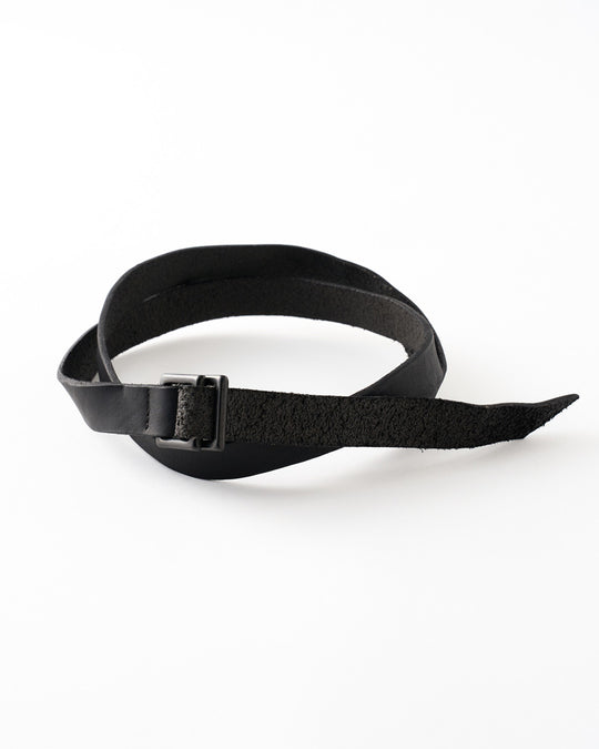 dyed W-ring long belt