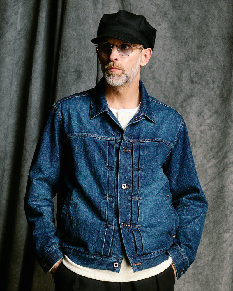 denim jacket type1 (used)