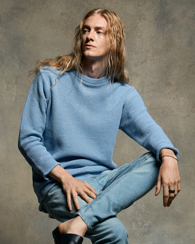 GIMA crew summer knit