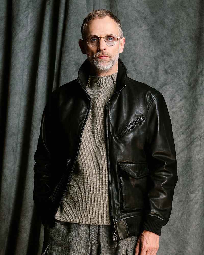 leather rib jersey type A-2