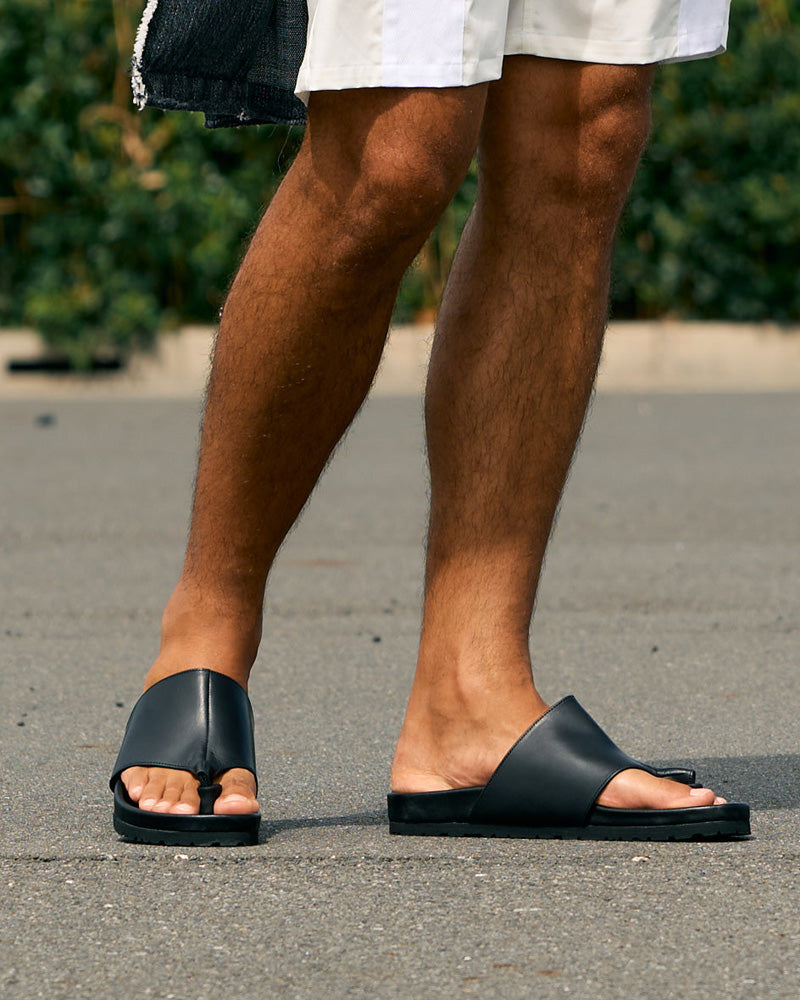 leather thong sandal