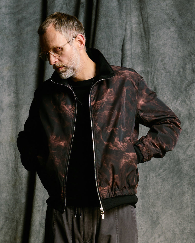 puckering track jacket
