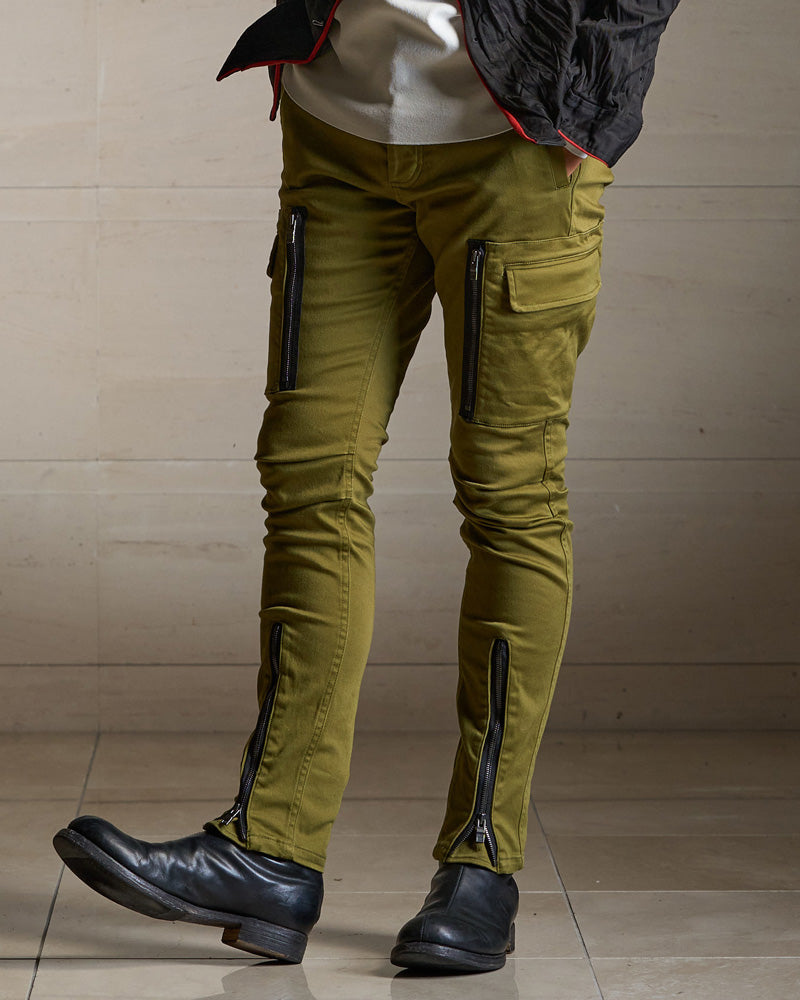 slim parachute pants