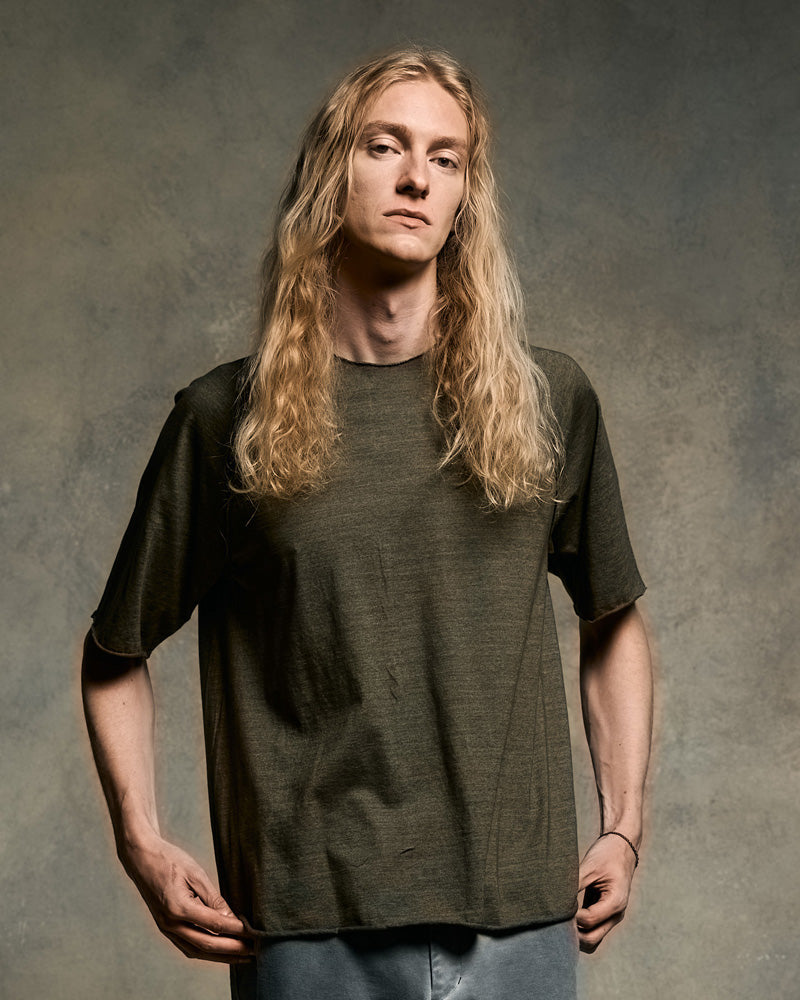 vintage loose pin-tuck S/S