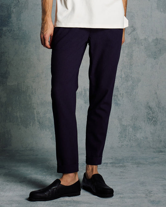 tuck slim slacks