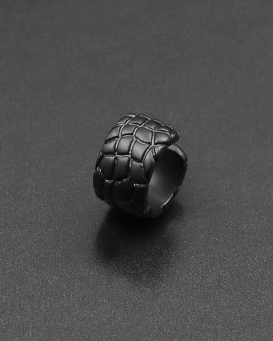 IVXLCDM ×wjk  croco pattern ear cuff