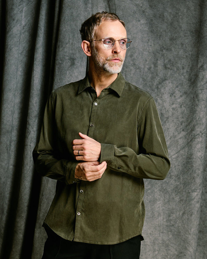 cupuro fibril dress shirt