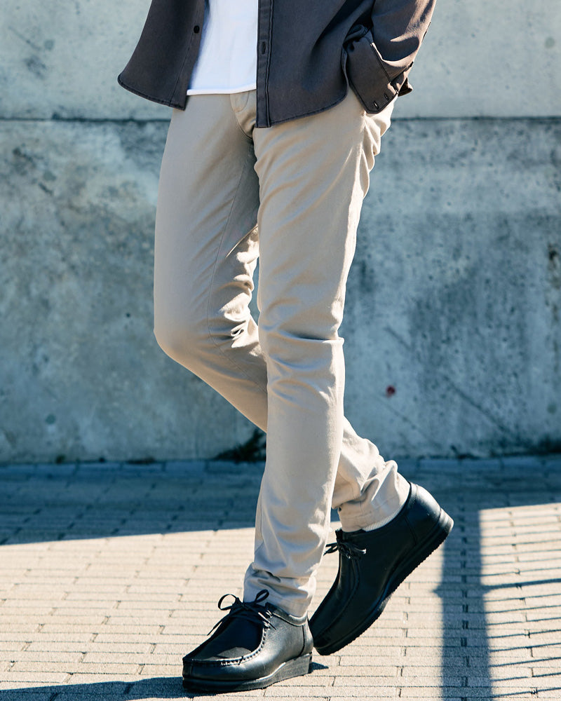 新品 wjk banana shoe-cut ペイント ダメージ チノ パンツ 3D banana chino pants – wjk online store