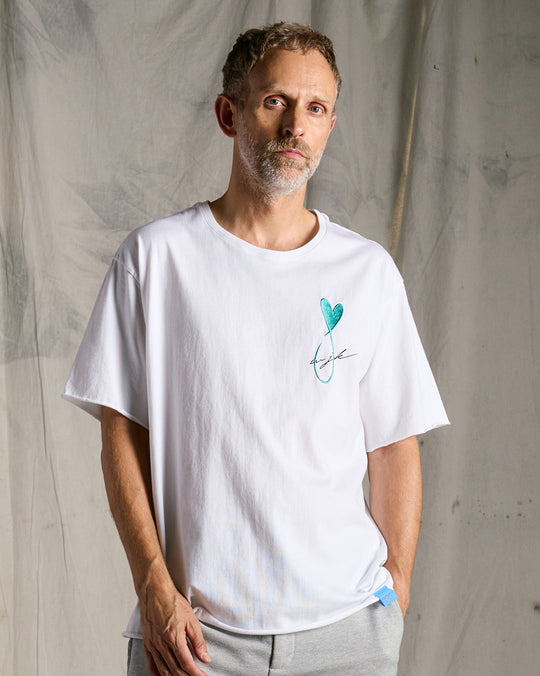 【Maison Honoré Paris × wjk】heart fish cut-off S/S