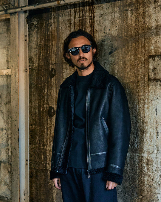 EMMETI×wjk mouton jacket 