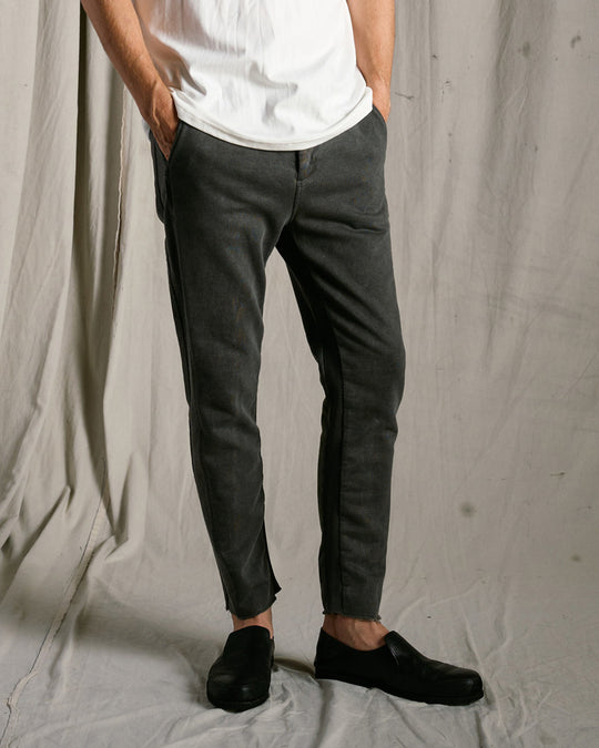compact urake cut-off line pants