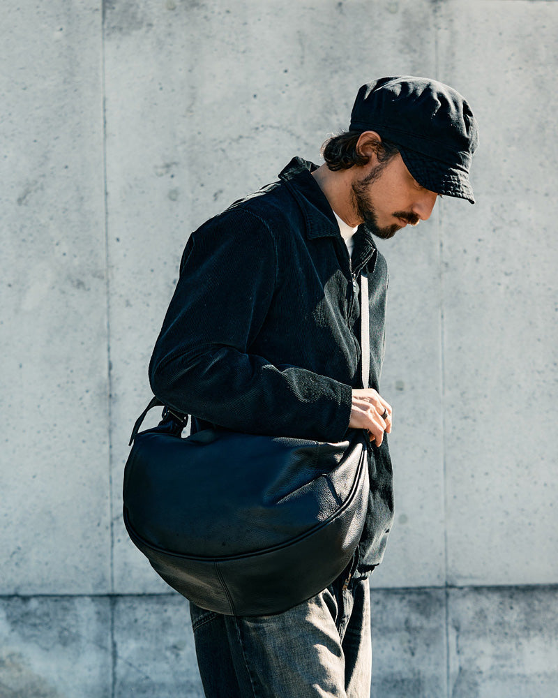 big crescent moon bag