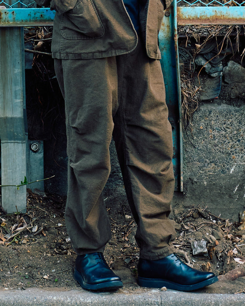 vintage 2-tuck easy trousers