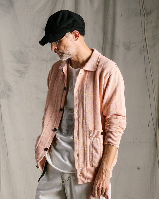 GIMA stripe knit shirt