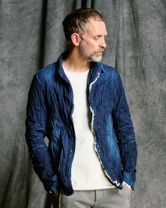 2-hook denim shirt