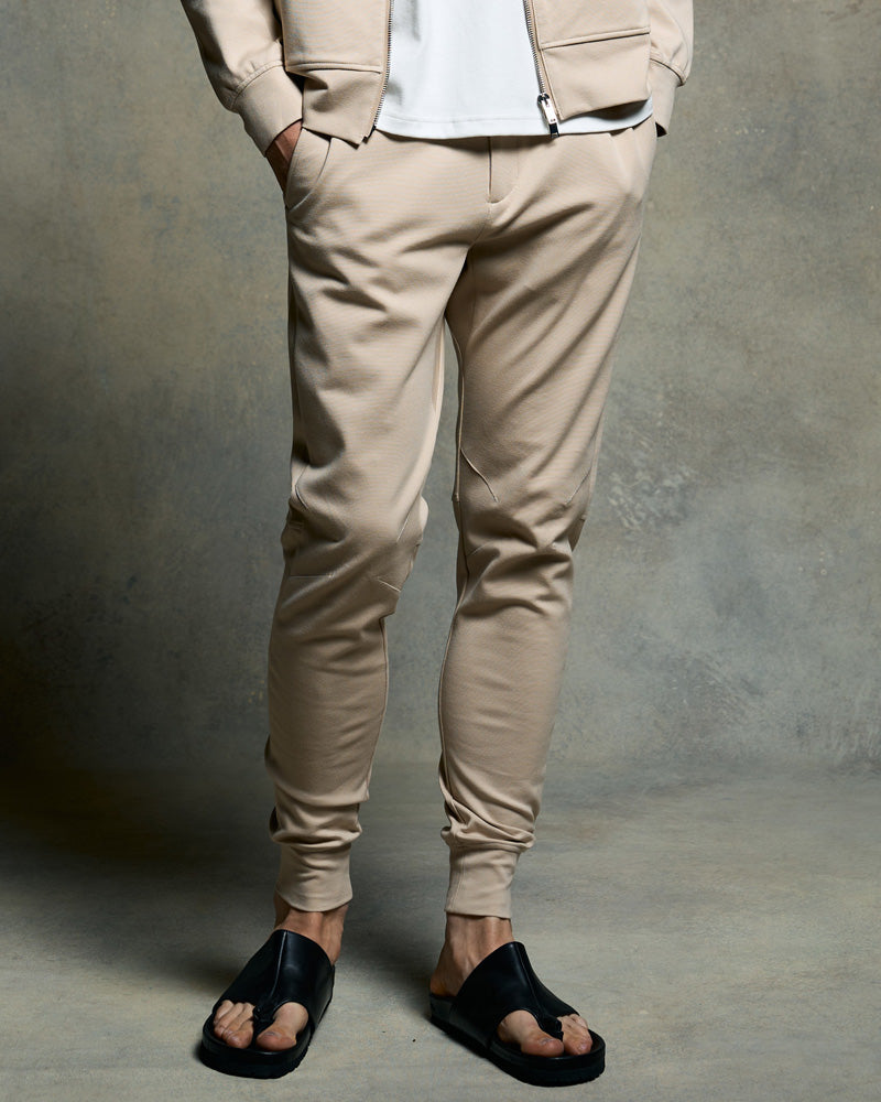 basic rib sweat pants