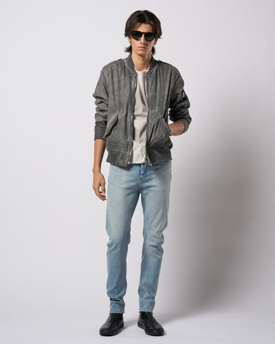 slim banana denim