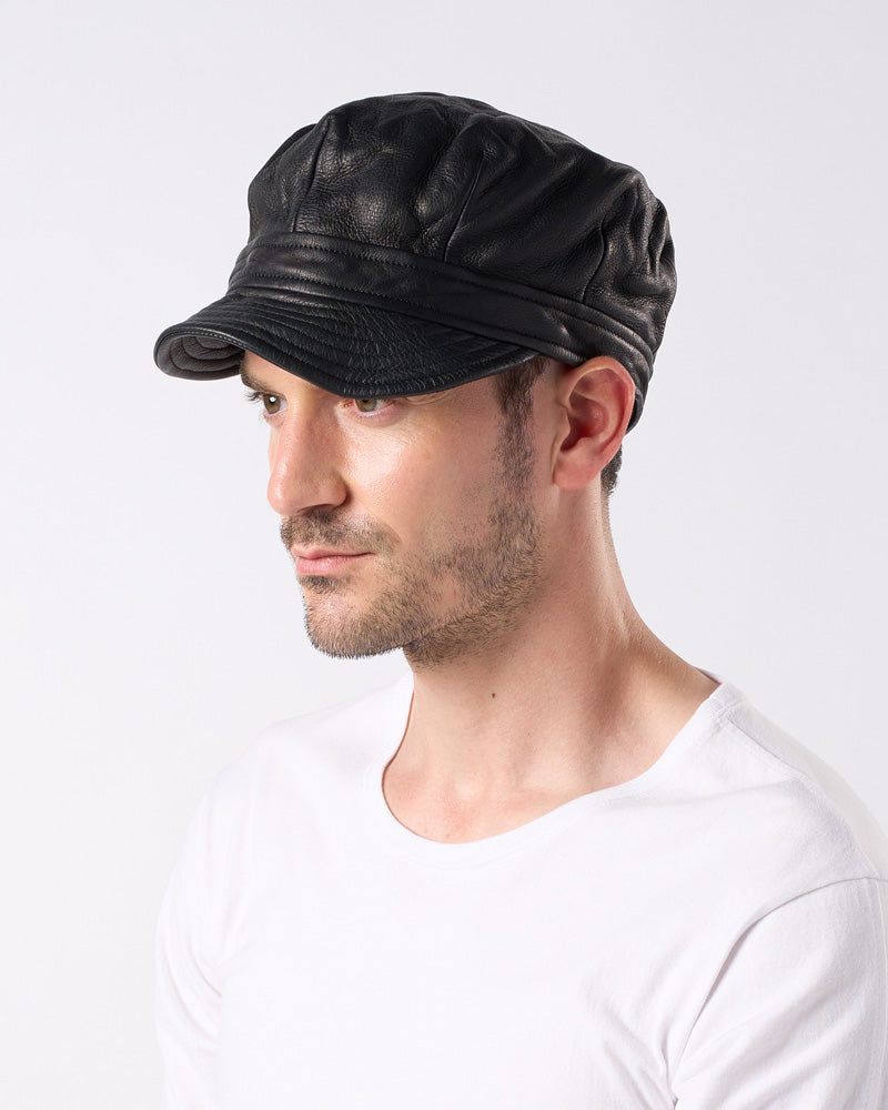 leather work cap