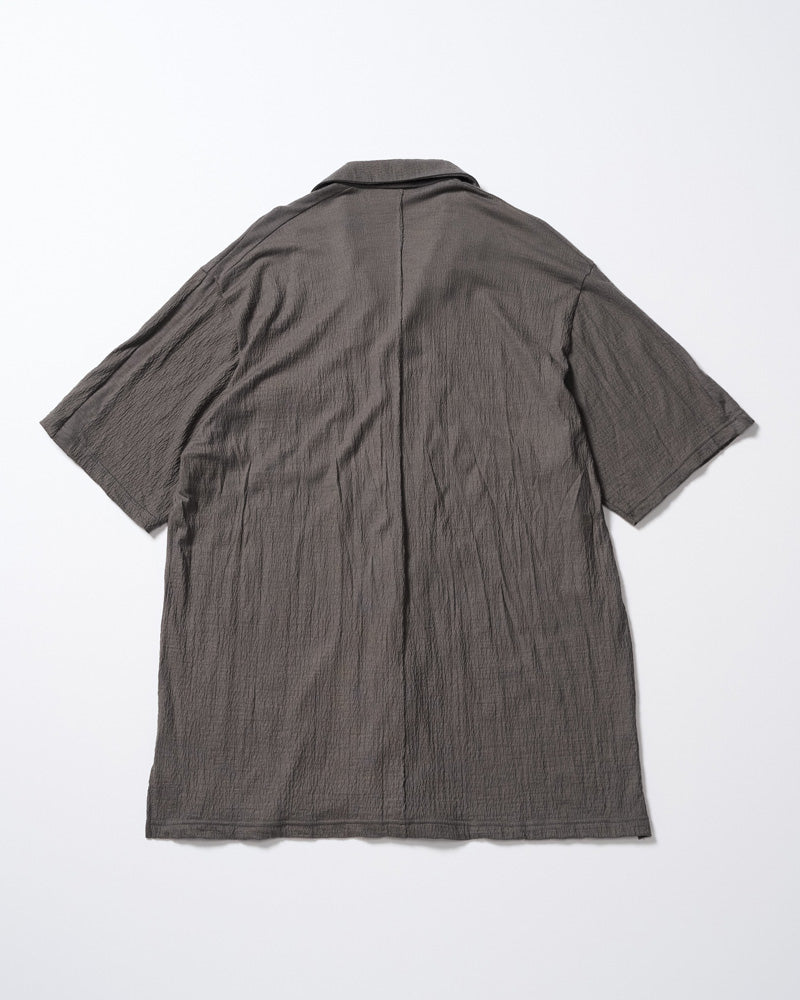 ex.comfy wool open collar shirt – wjk online store