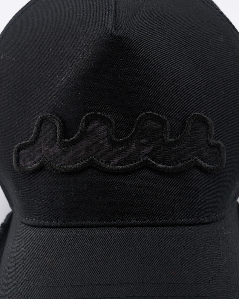 【muta × wjk】wave cut-off mesh cap