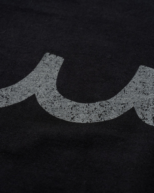 【muta × wjk】cut-off crew-neck L/S(printed)