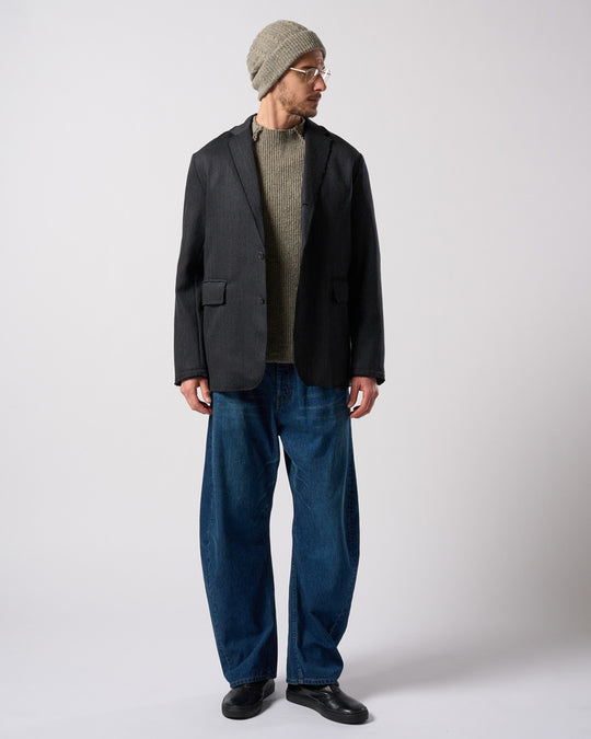 venetian stripe single jacket