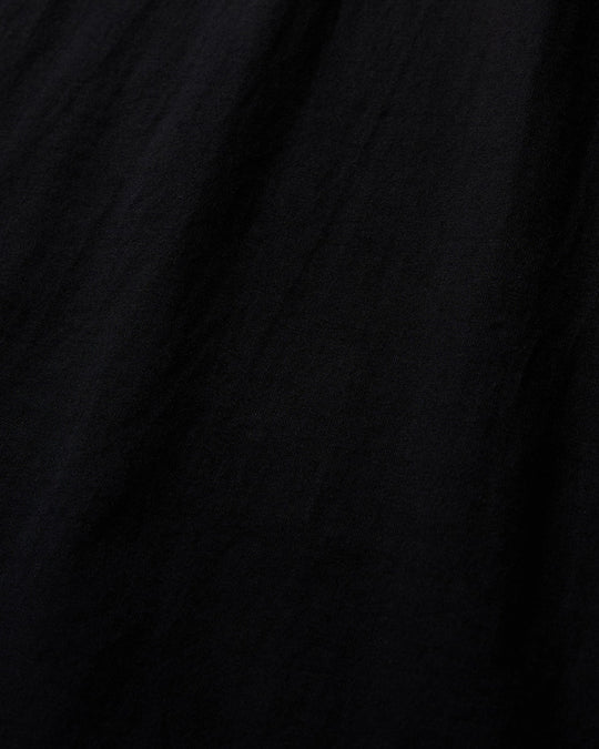 slim cut-off crew-neck L/S