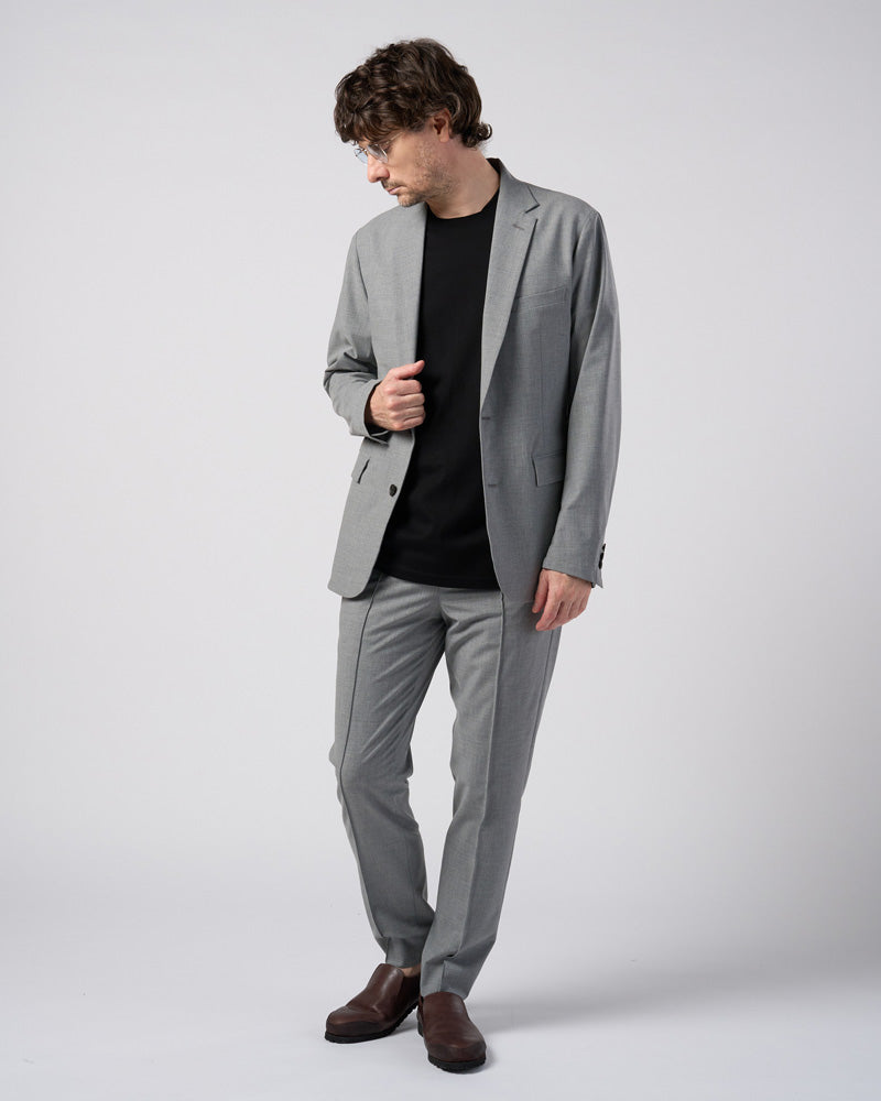 comfort pin-tuck slim slacks