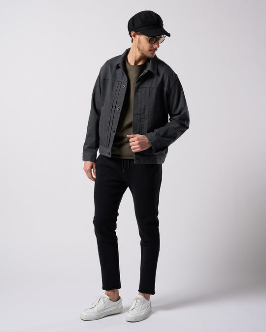 cut-off light sweatshirt