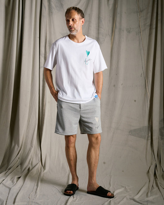 【Maison Honoré Paris × wjk】heart fish cut-off S/S