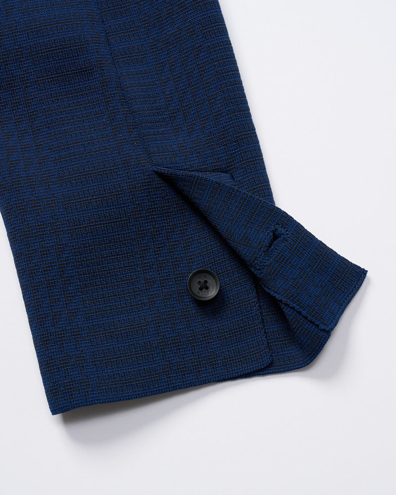 【muta × wjk】function knit jacket (jacquard check)