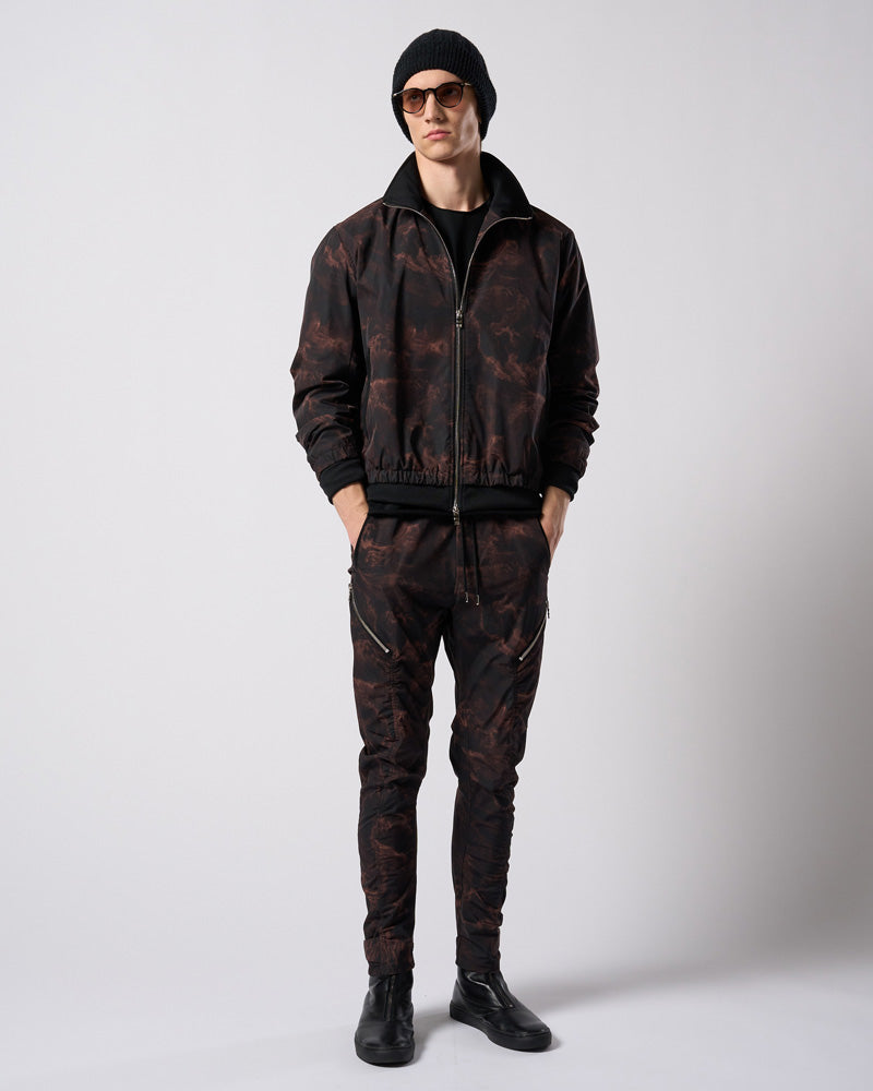 puckering track jacket