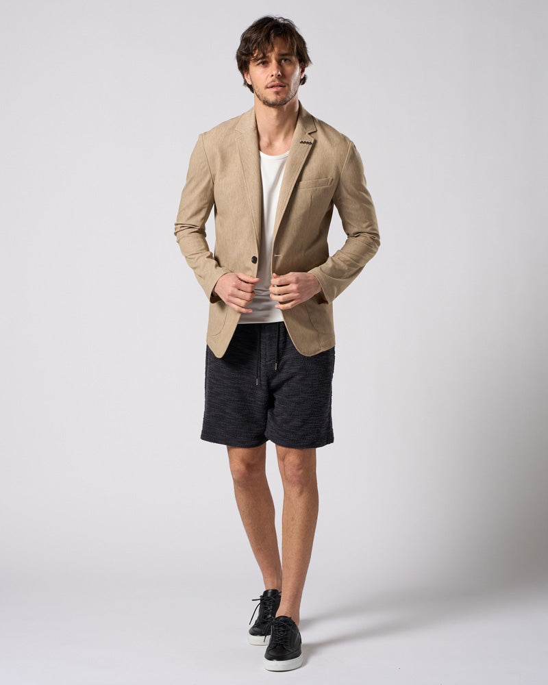 【muta × wjk】knit jacquard relax shorts