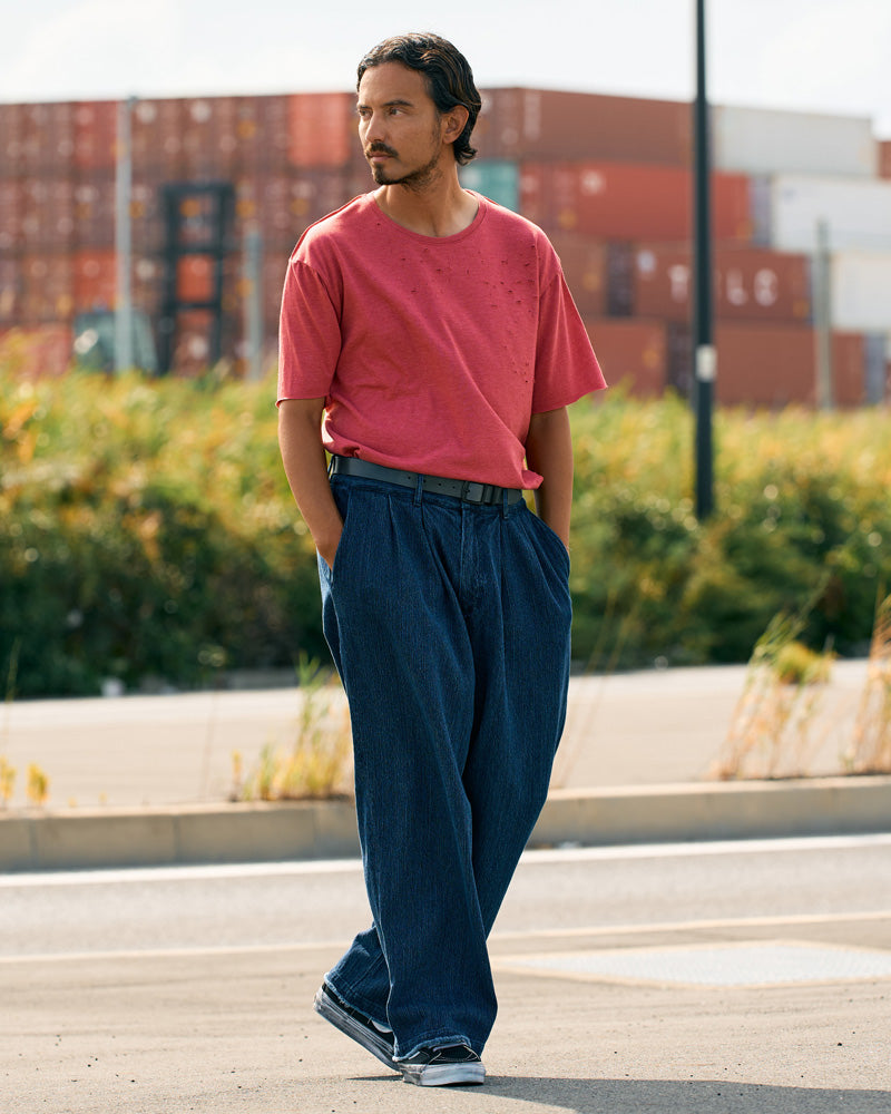 2-ply crash Tee