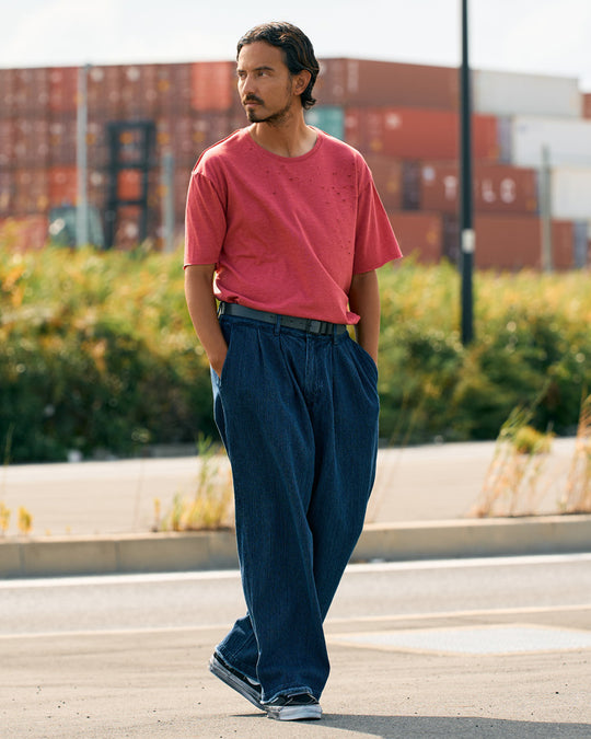 2-ply crash Tee
