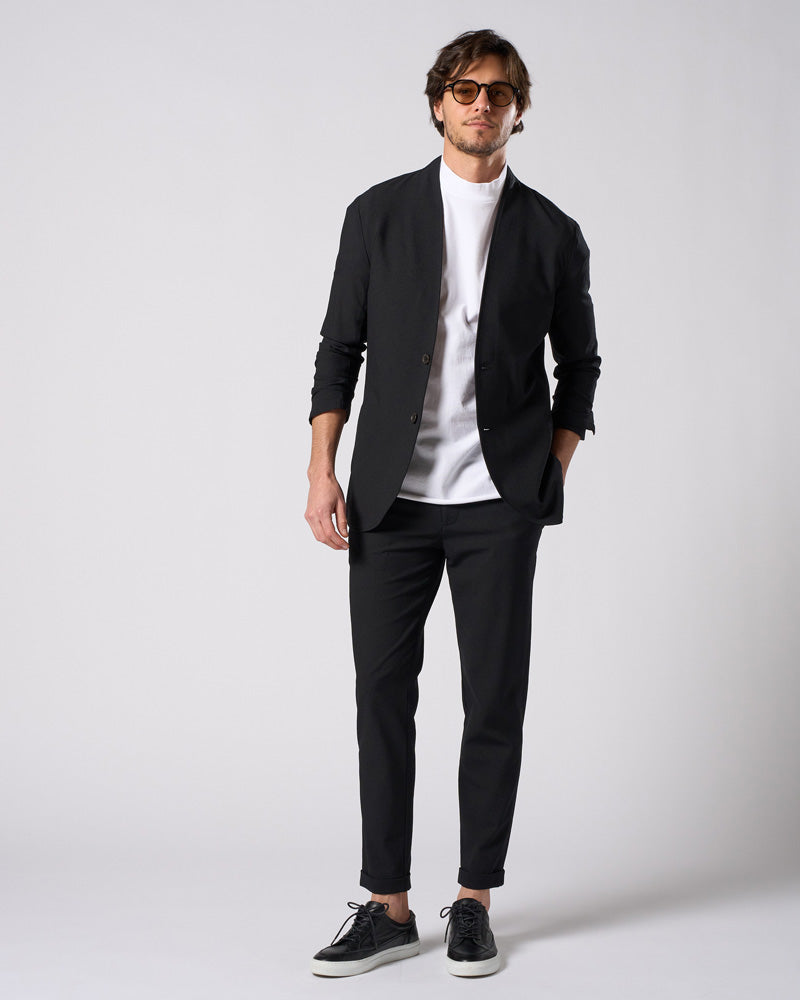 tuck slim slacks