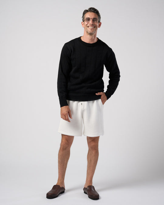 GIMA stripe knit pull-over