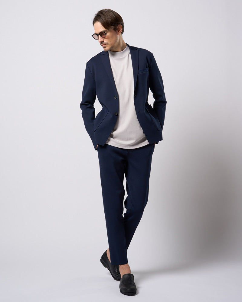 luxury cotton mock neck S/S