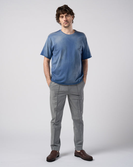 comfort pin-tuck slim slacks